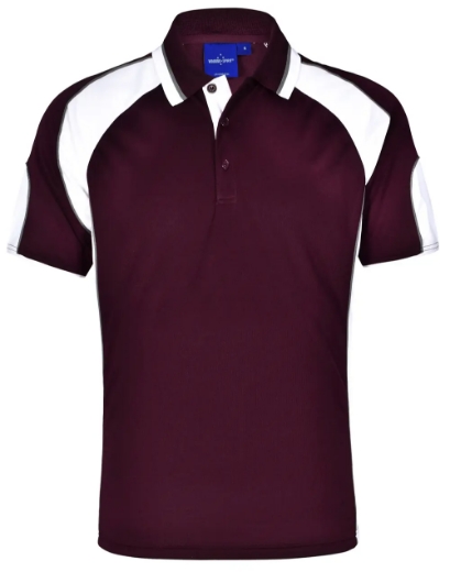 Picture of Winning Spirit, Kids Cooldry Contrast Polo w Panels